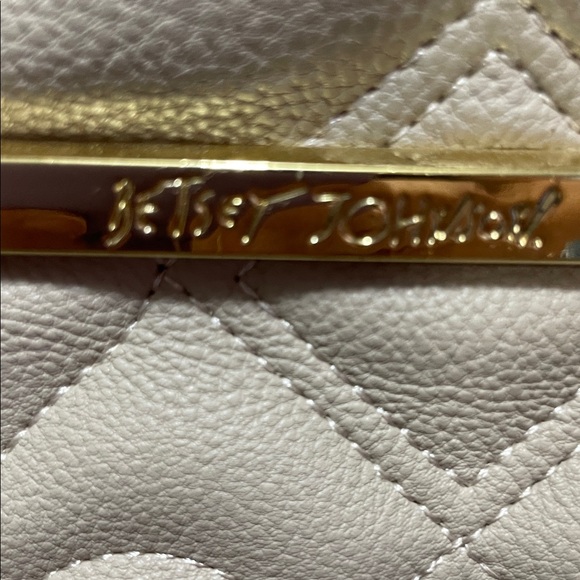 Betsy Johnson Tan & Black Backpack. Excellent Condition. See Pictures For Size. - Picture 3 of 13